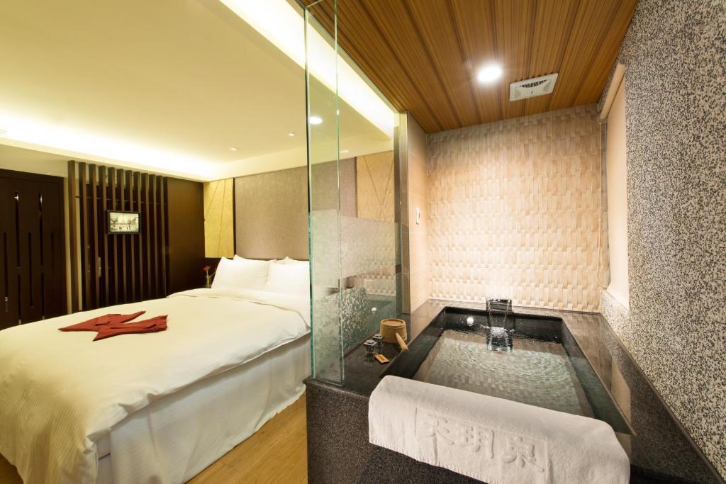 Beitou Hot Spring Resort Taipei Rum bild